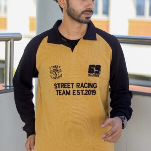 Winter Essential Premium Sweatshirt – Brown & BlackRaglan Design