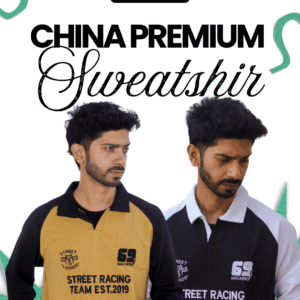 2 pcs premium sweatshirt combo offer – black  & brown