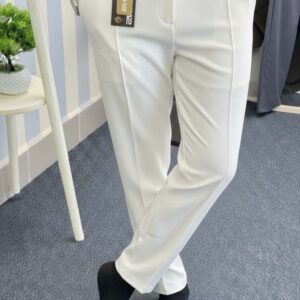 Step Low Cut Baggy Joggers - White