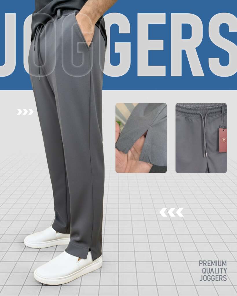 Solid Low Cut Baggy Joggers - Deep Ass