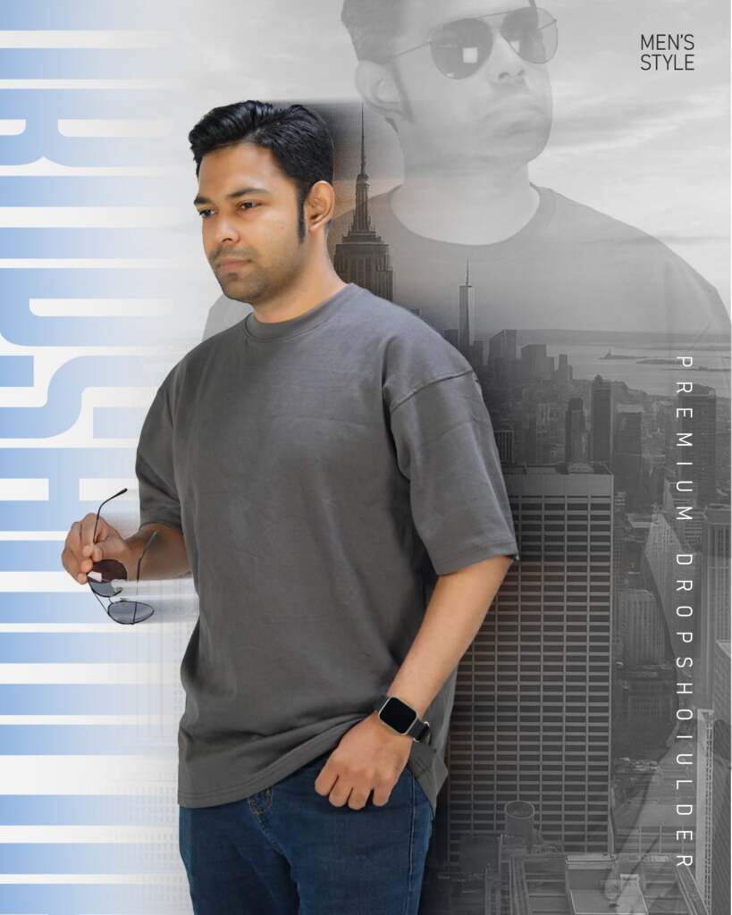 Drop Sholder T-shirt Deep Ass